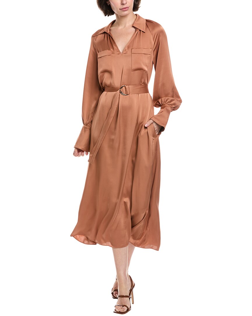 Ramy Brook Cecilia Dress In Brown