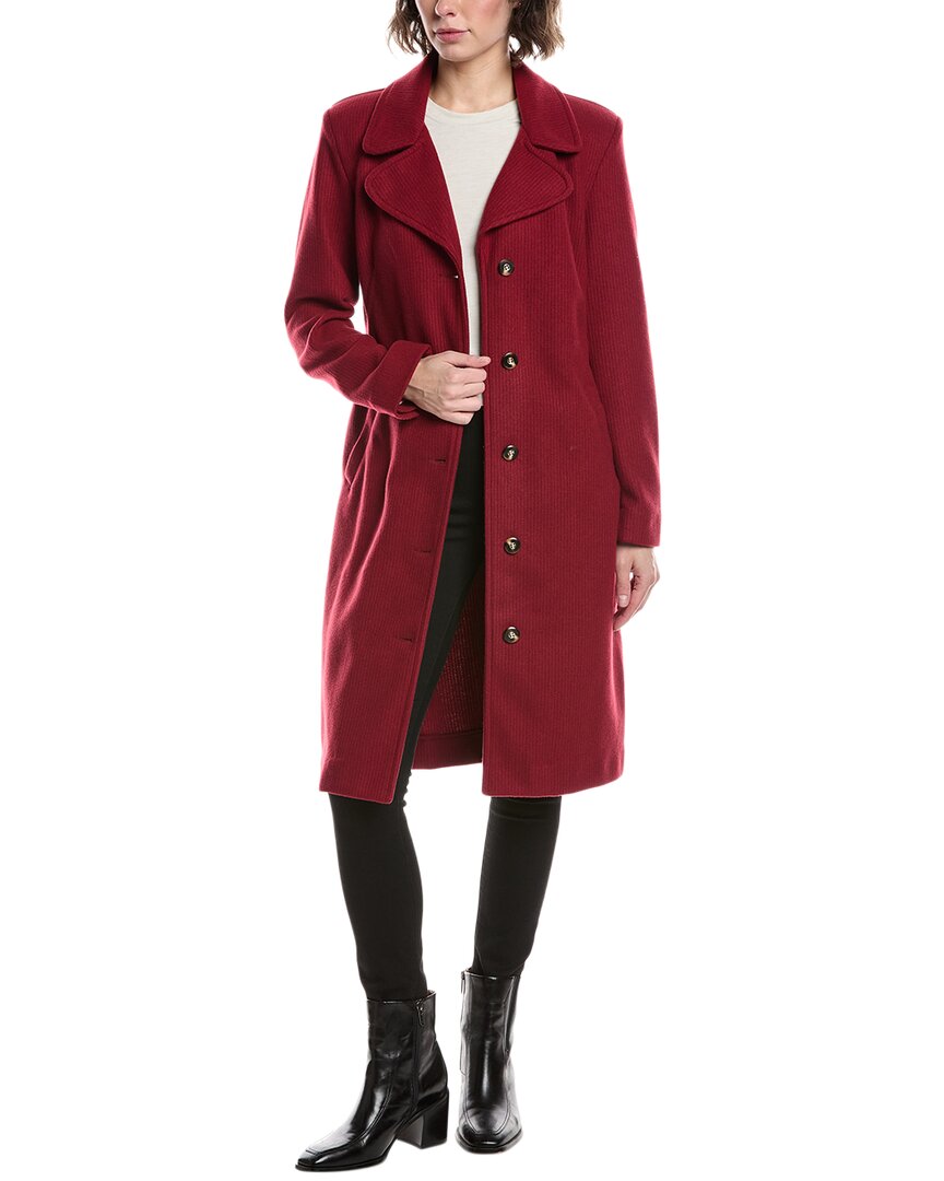 Cabi Coming In Hot Topper In Burgundy