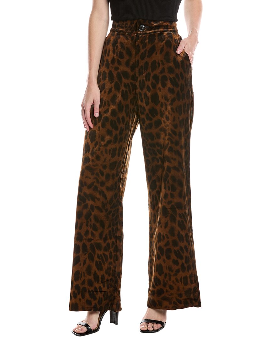 Cabi Party Velvet Pant In Brown