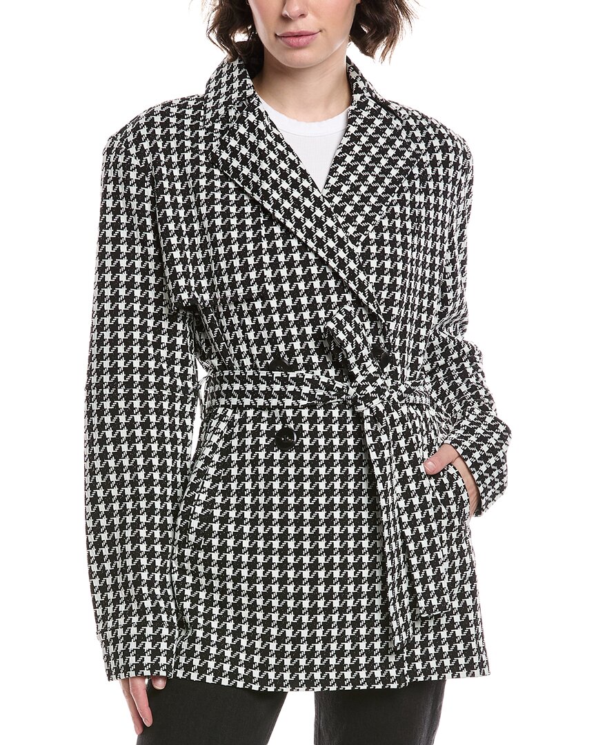 Cabi Passport Trench Coat In Multi