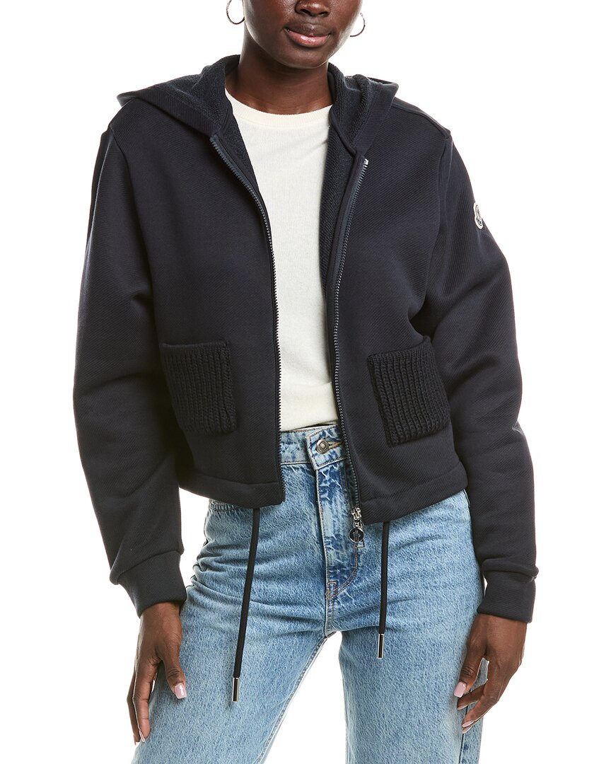 Moncler Cardigan In Blue