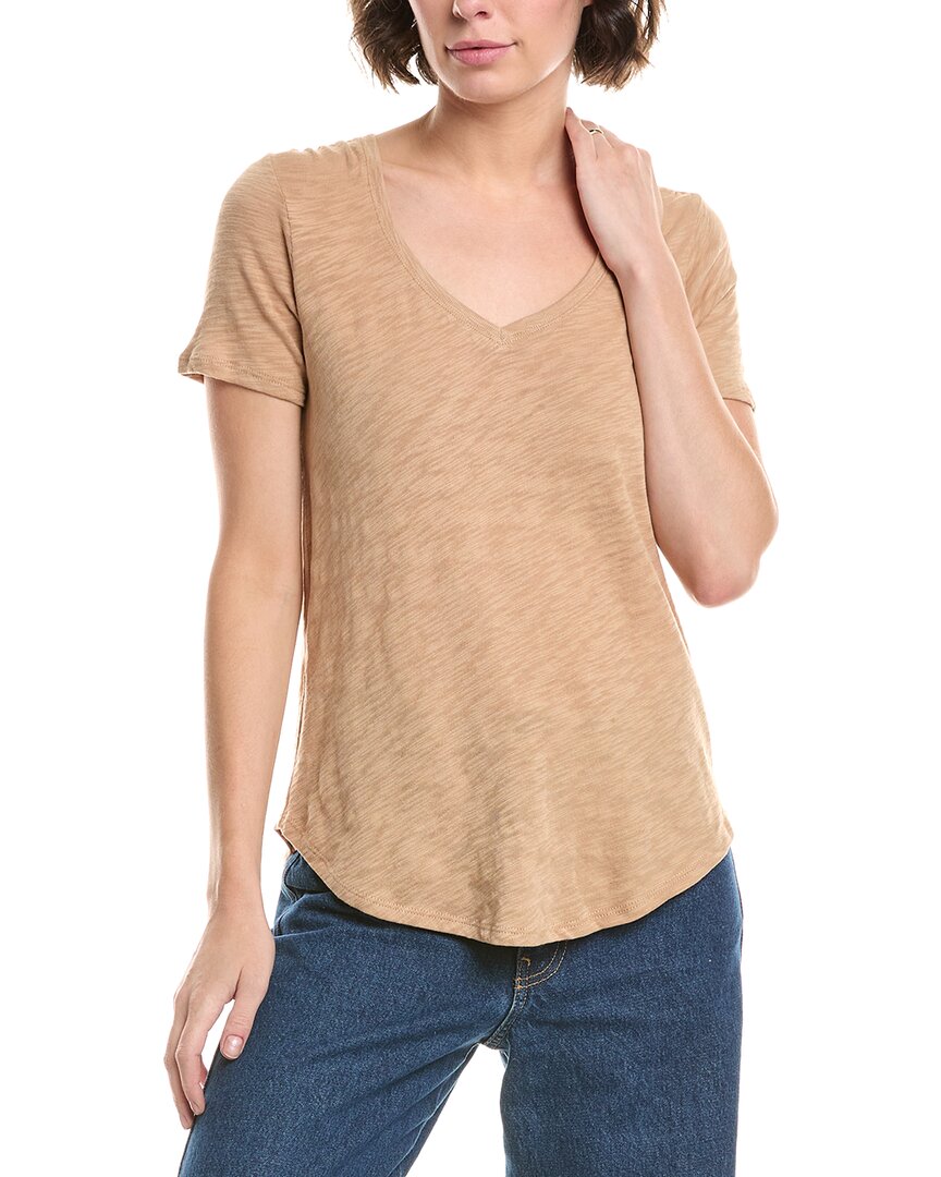 Atm Anthony Thomas Melillo V-neck T-shirt In Animal Print