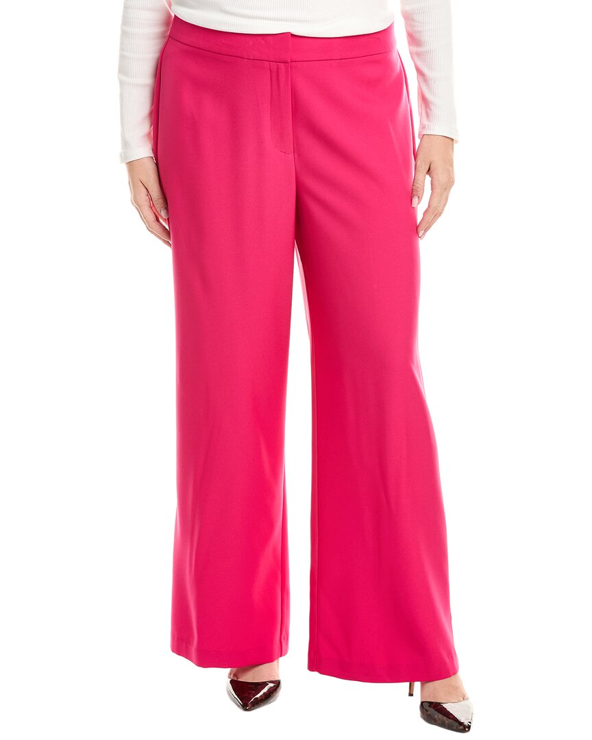 Tahari Asl Plus Pant In Pink