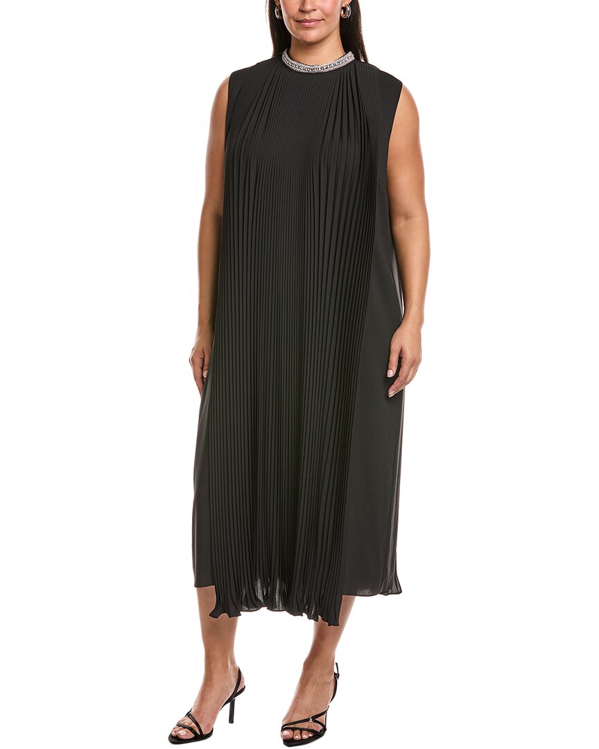 Marina Rinaldi Plus Soprano Dress In Black