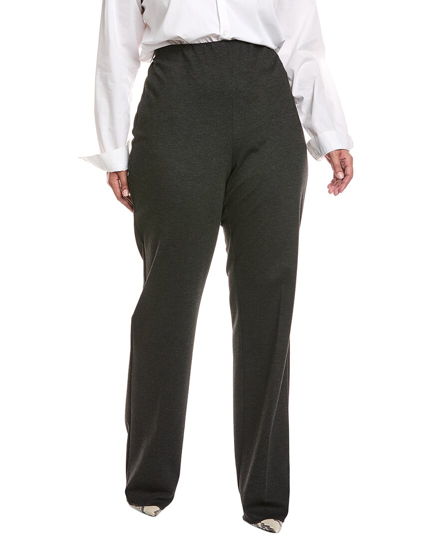 Marina Rinaldi Plus Brigida Jersey Trouser In Black