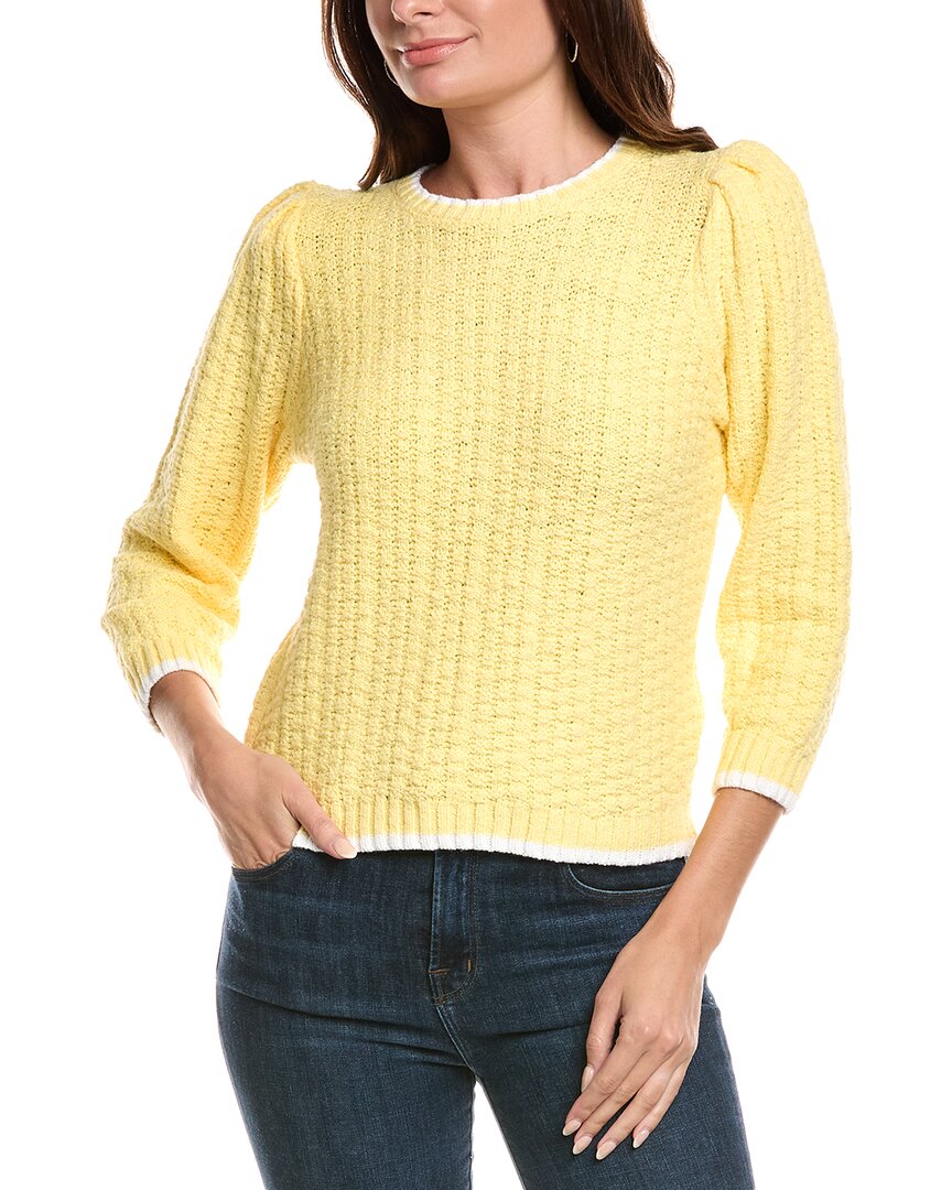 Michael Stars Lenora Sweater In Yellow