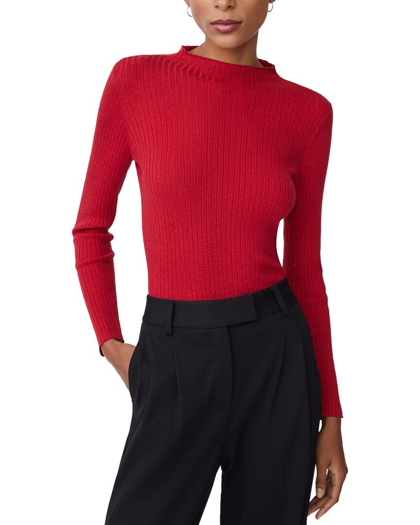 J.mclaughlin Sylvana Sweater In Red