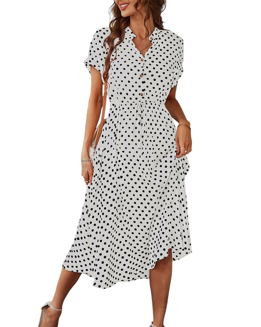 Luna Tuccini Midi Dress In Multi