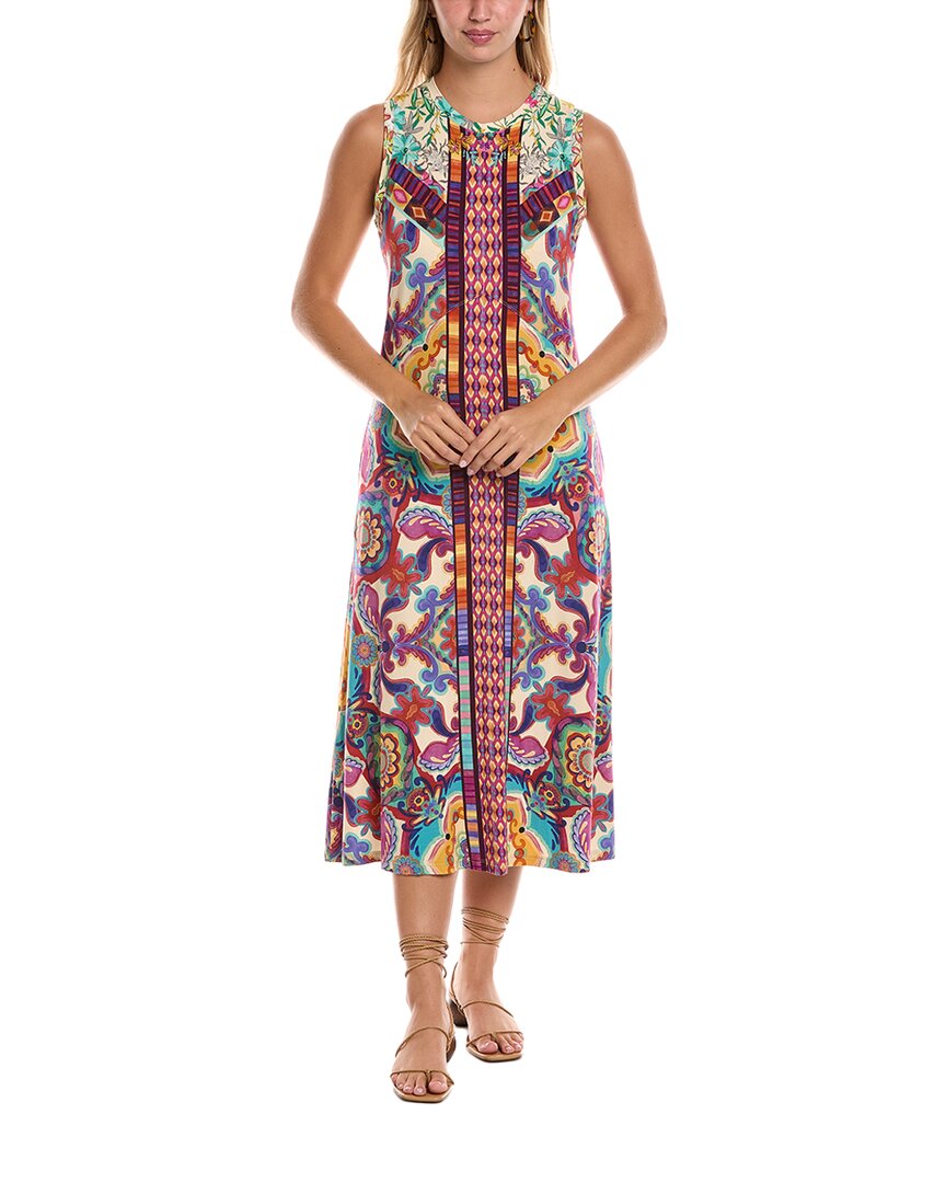 Johnny Was The Janie Favorite Knit Tank Dress In Multi