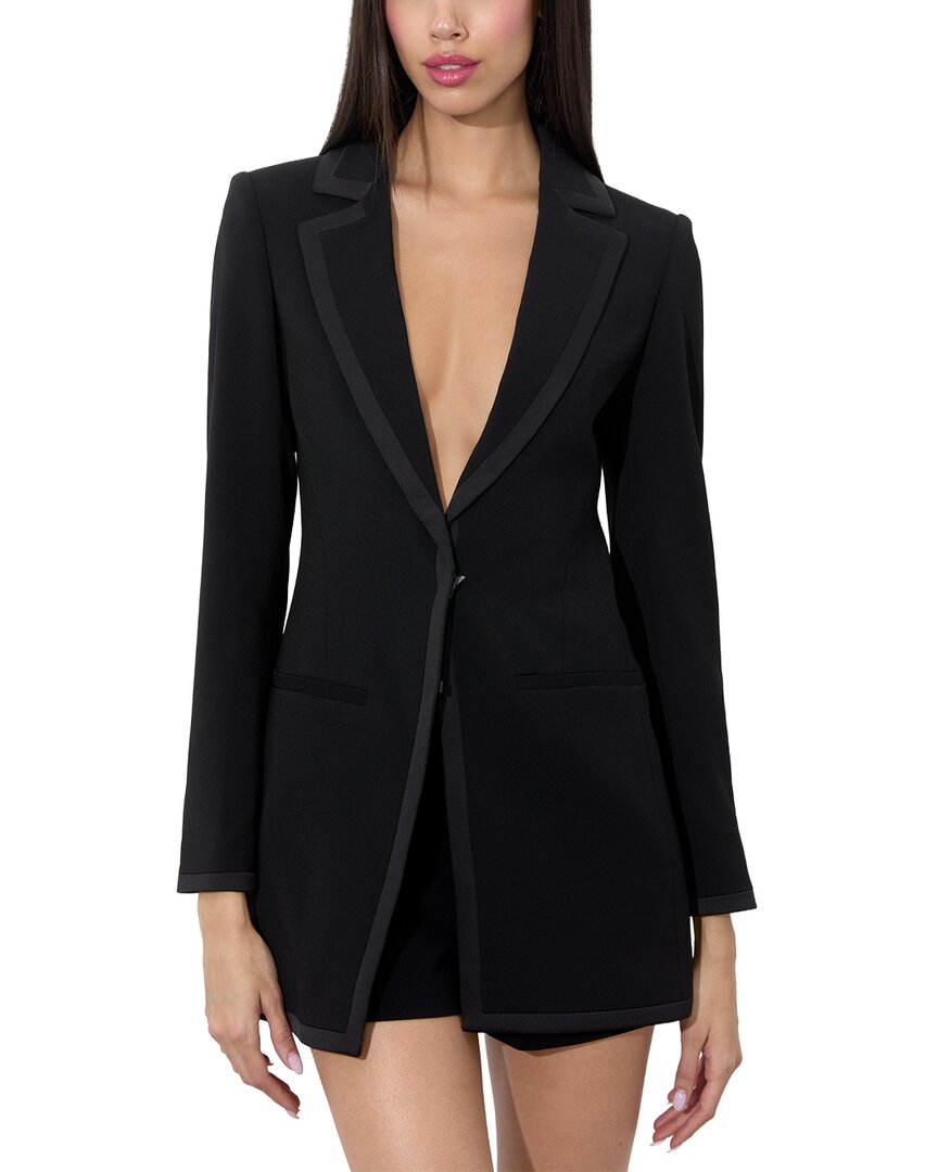 Alice And Olivia Alice + Olivia Mya Blazer In Black