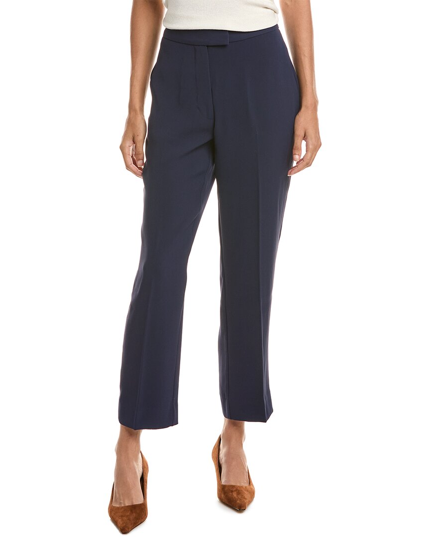Derek Lam 10 Crosby Reagan Pant In Blue