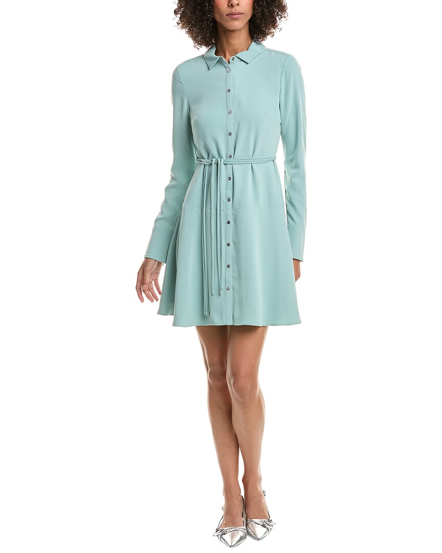 Derek Lam 10 Crosby Angie Shirtdress In Blue