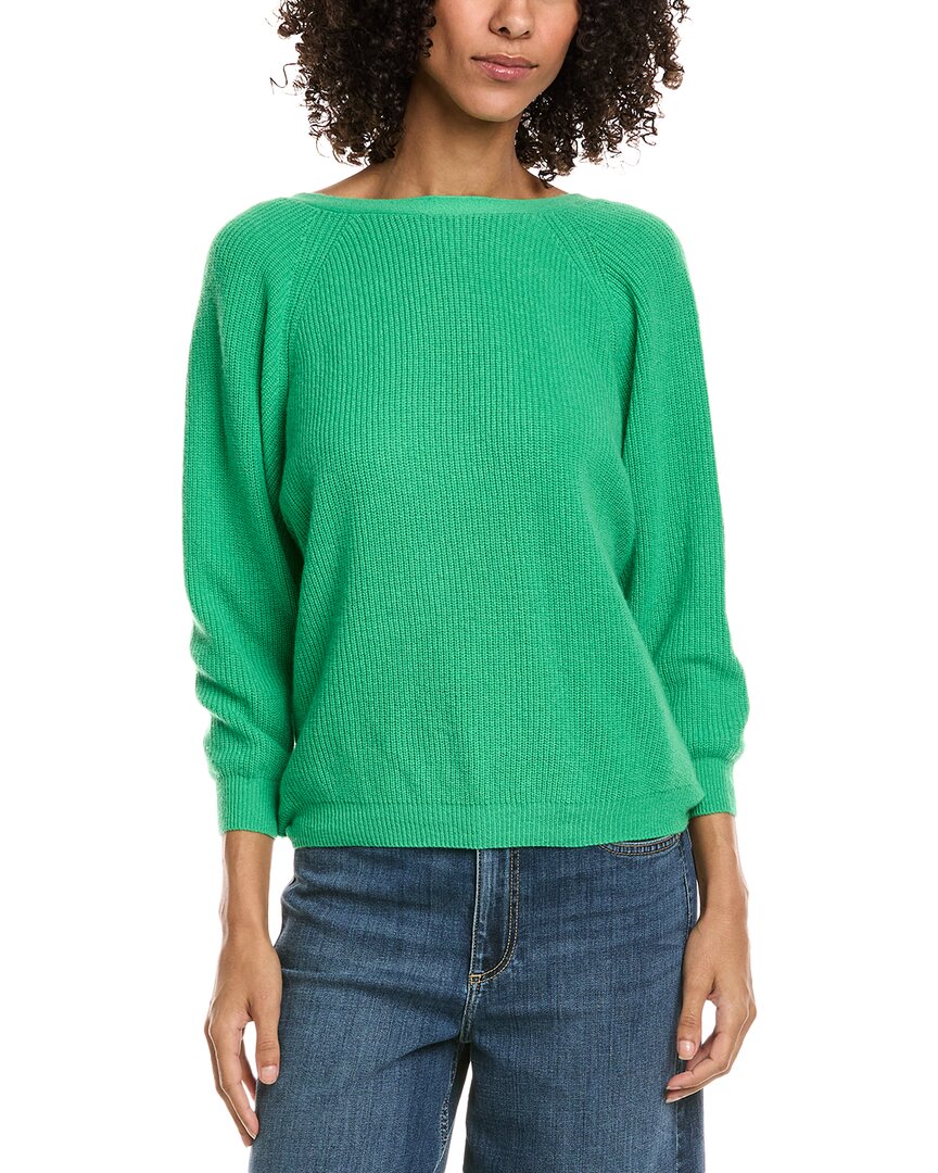 Ba&sh Casper Cashmere Sweater In Green