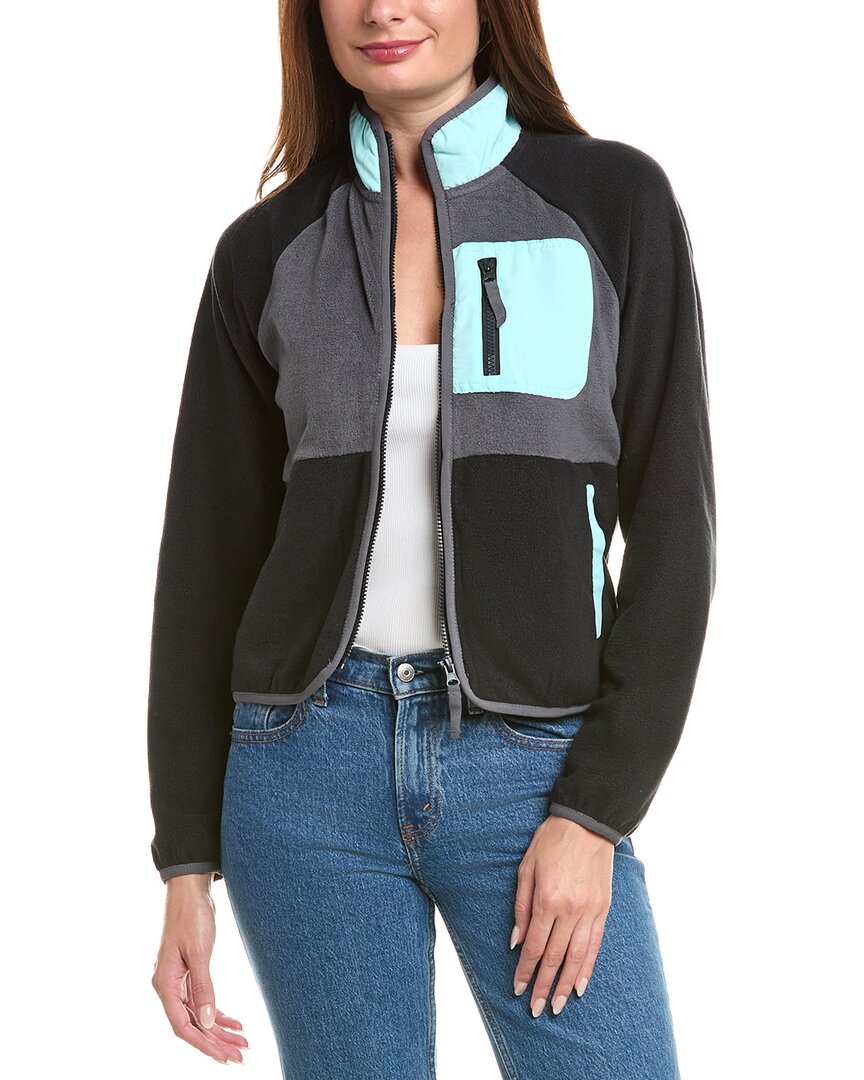 Horizon Micro Fleece Jacket In Blue