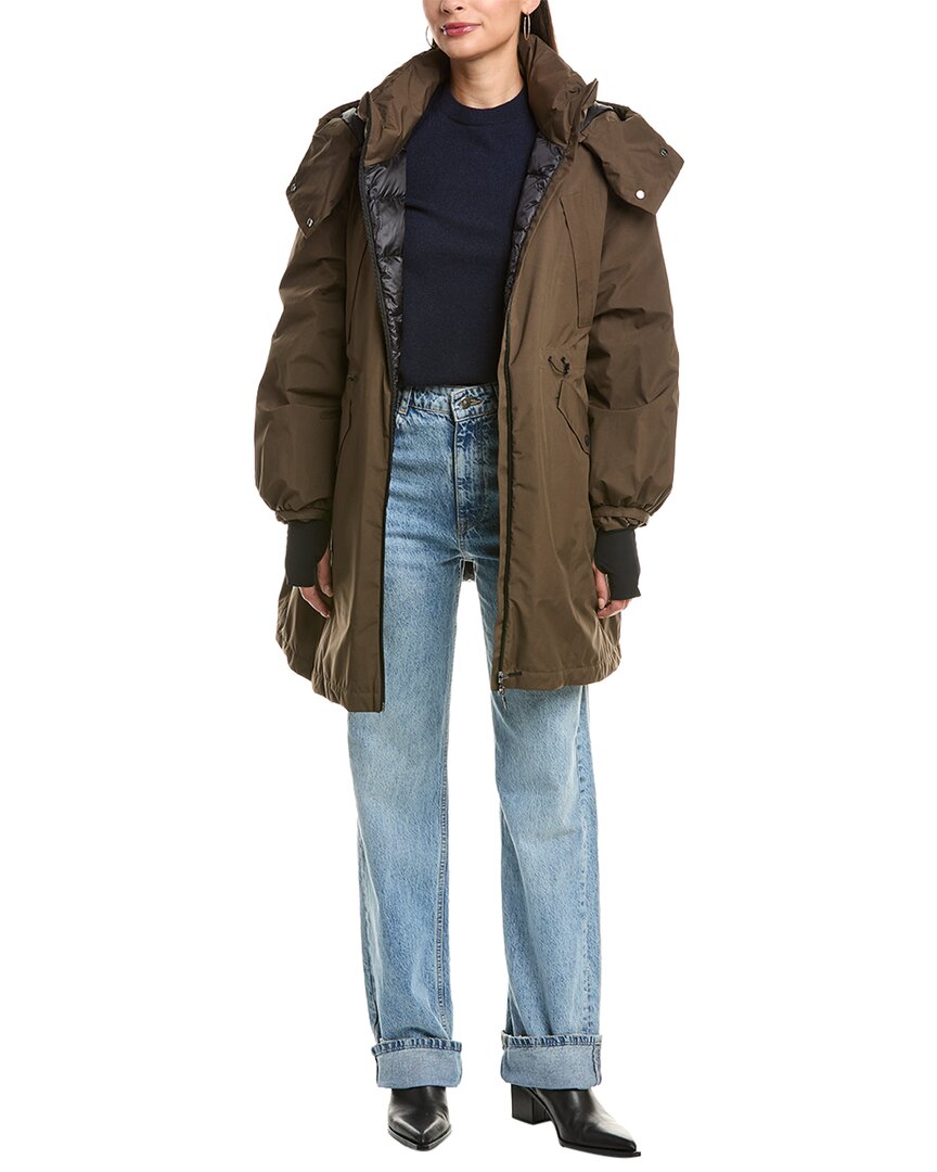 Herno Down Coat In Brown