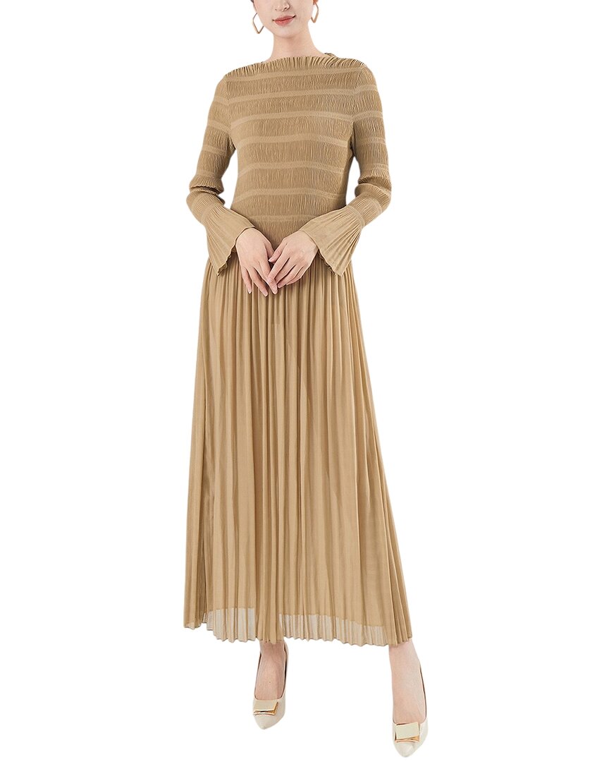 Linda Charm Maxi Dress In Neutral