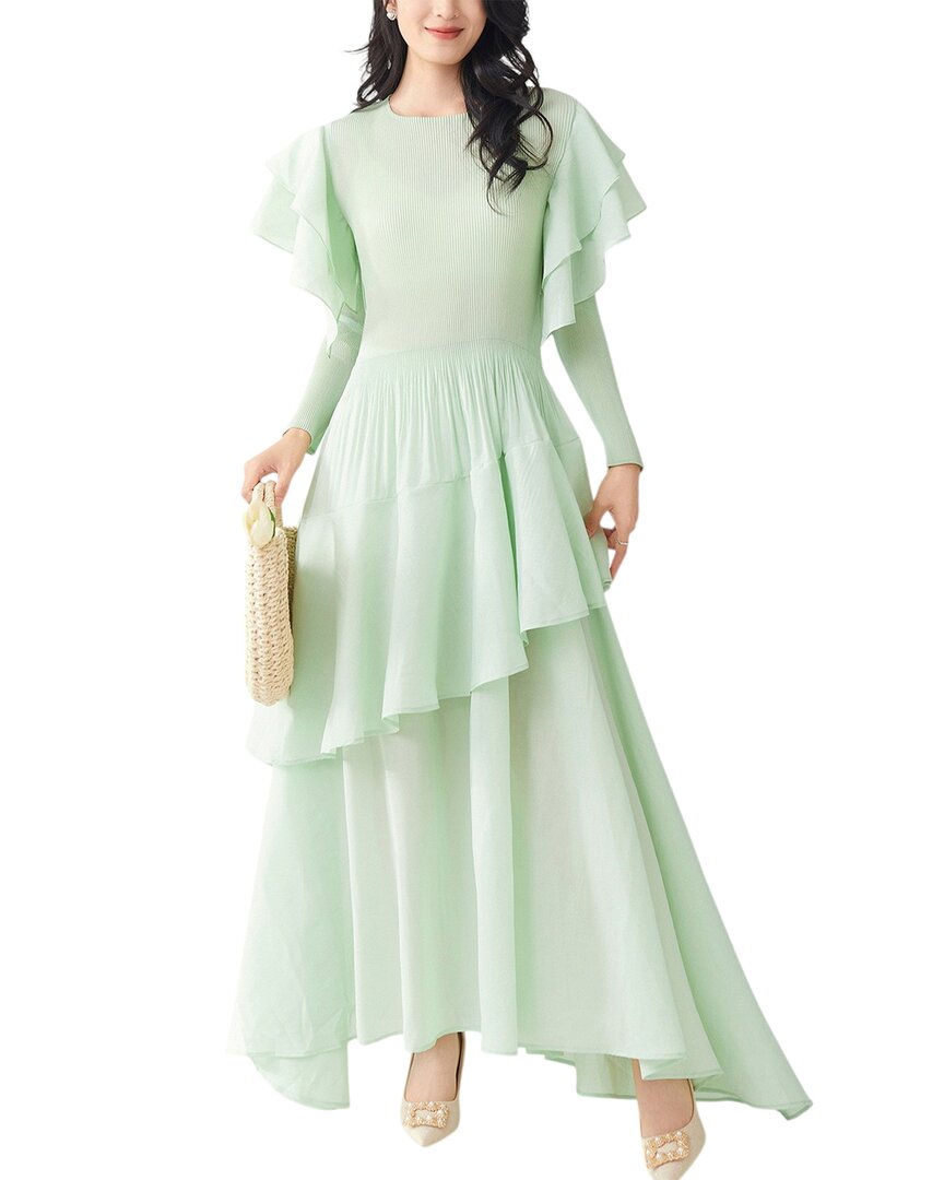 Linda Charm Maxi Dress In Green