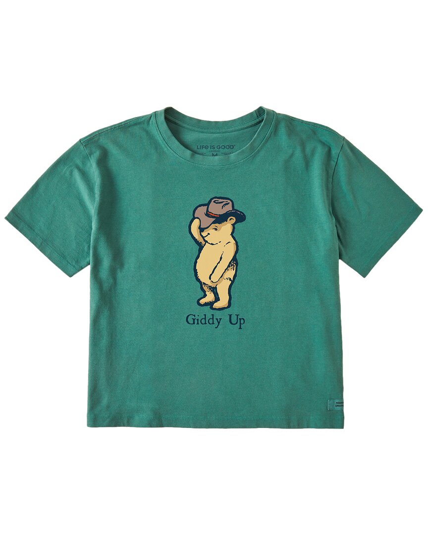 Life Is Good ® Boxy T-shirt In Green