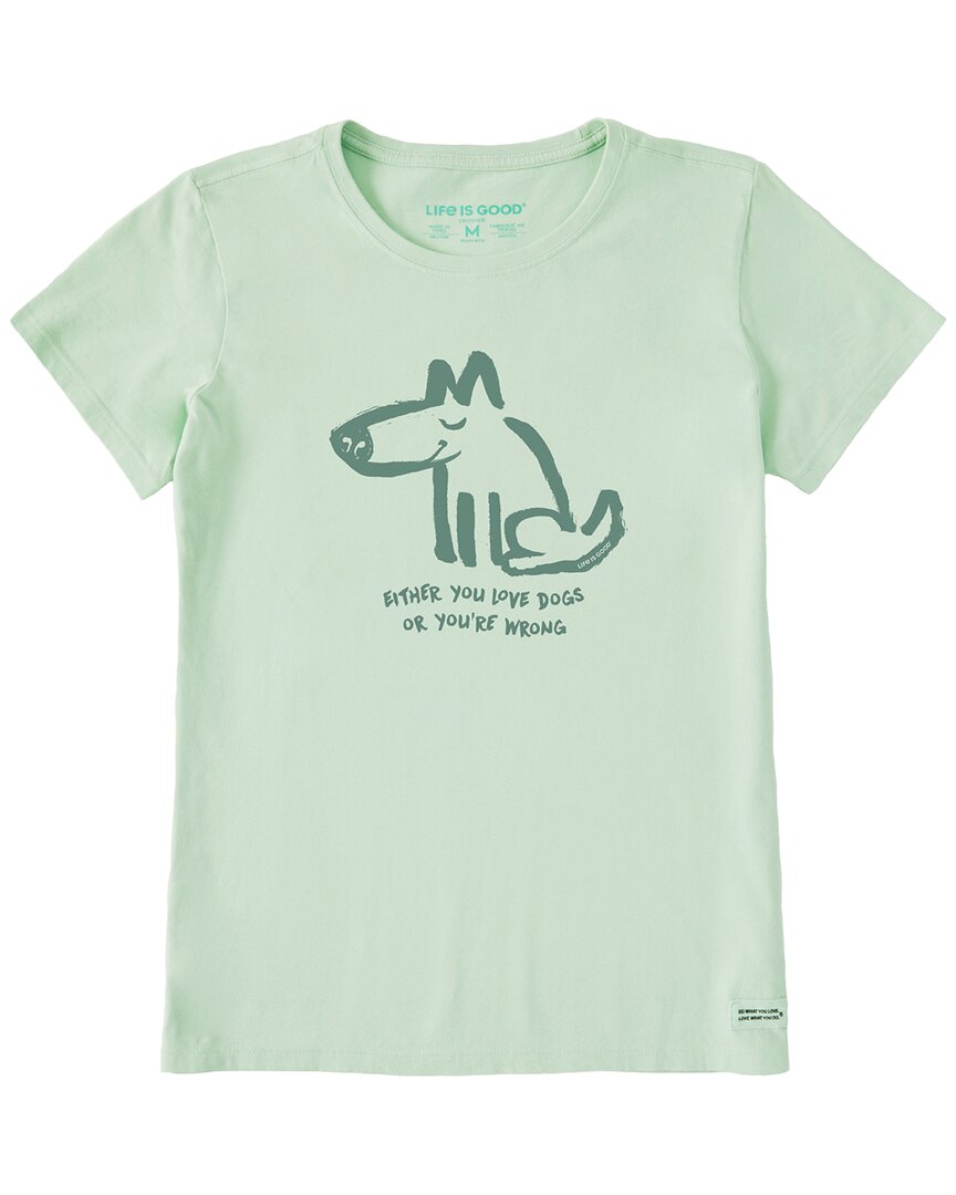 Life Is Good ® Crusher T-shirt In Green