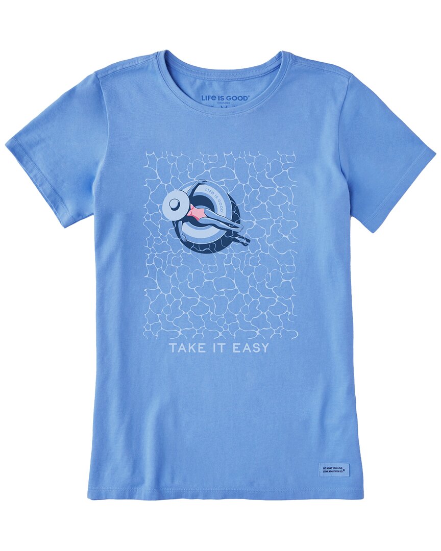 Life Is Good ® Crusher T-shirt In Blue