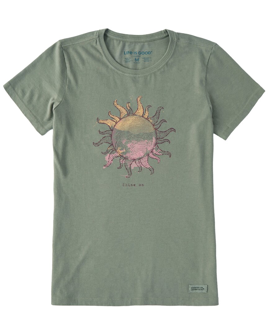 Life Is Good ® Crusher Lite T-shirt In Green