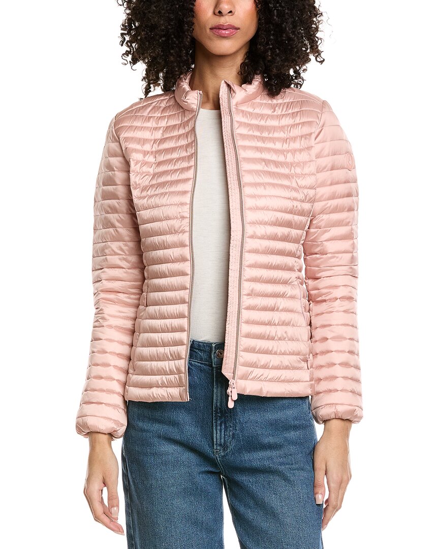 Save The Duck Andreina Jacket In Pink