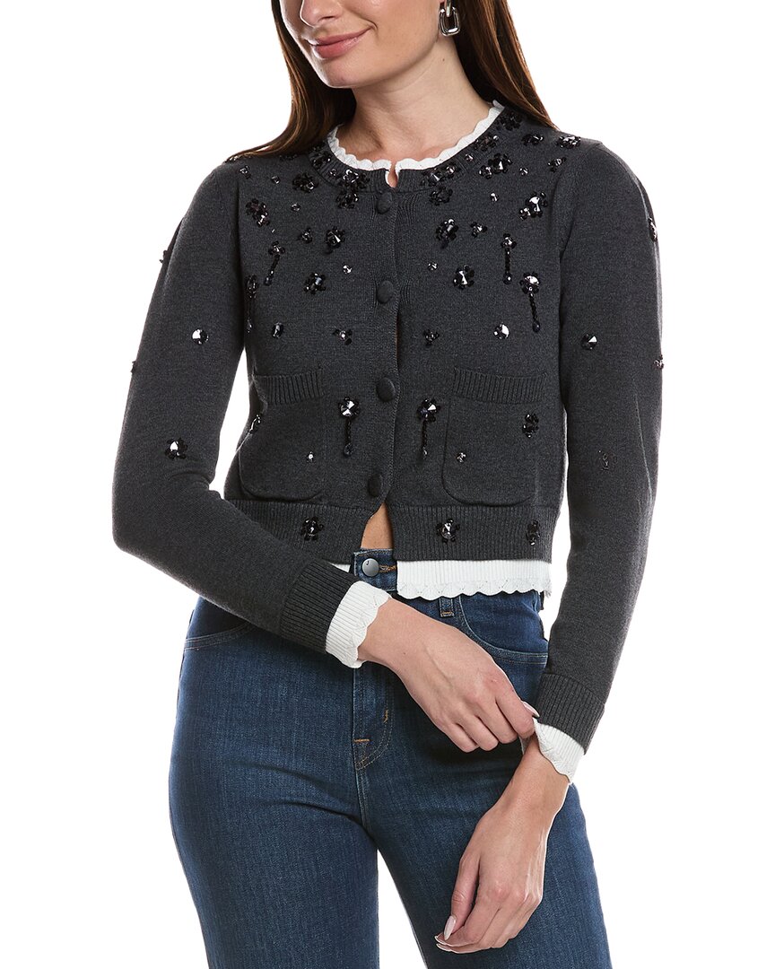 Reveriee Cardigan In Black