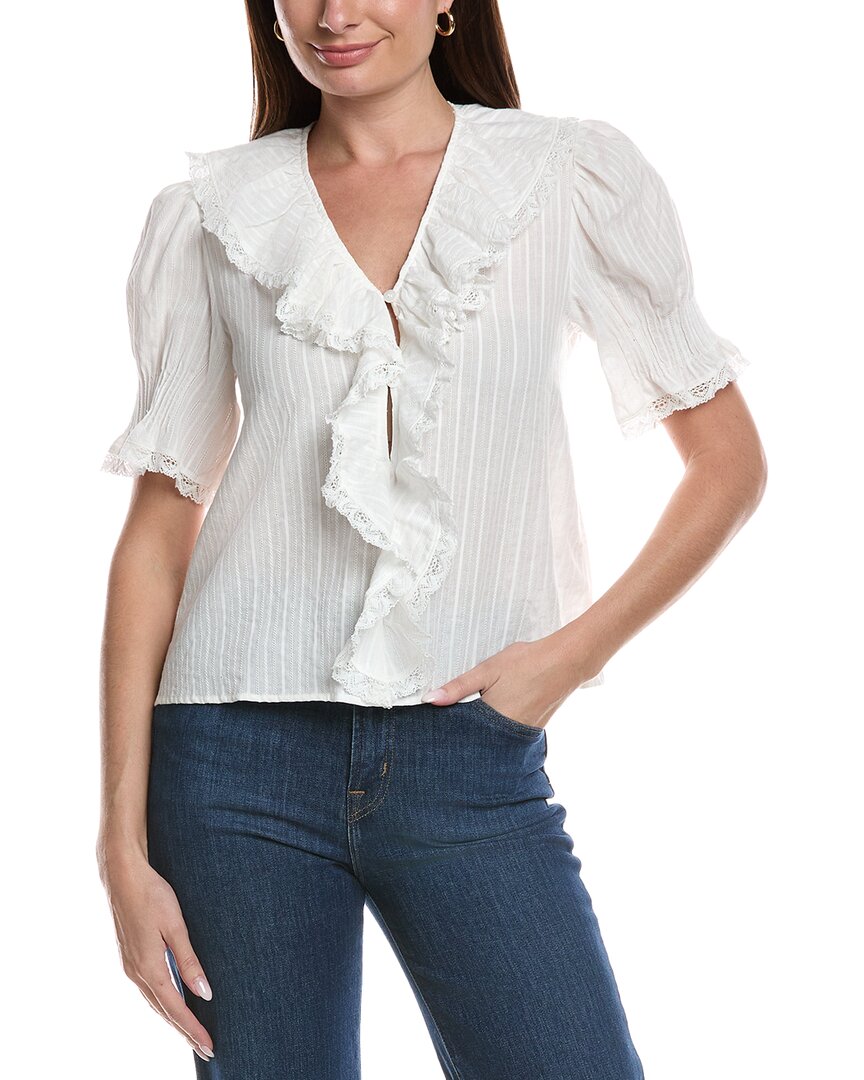 Reveriee Top In White