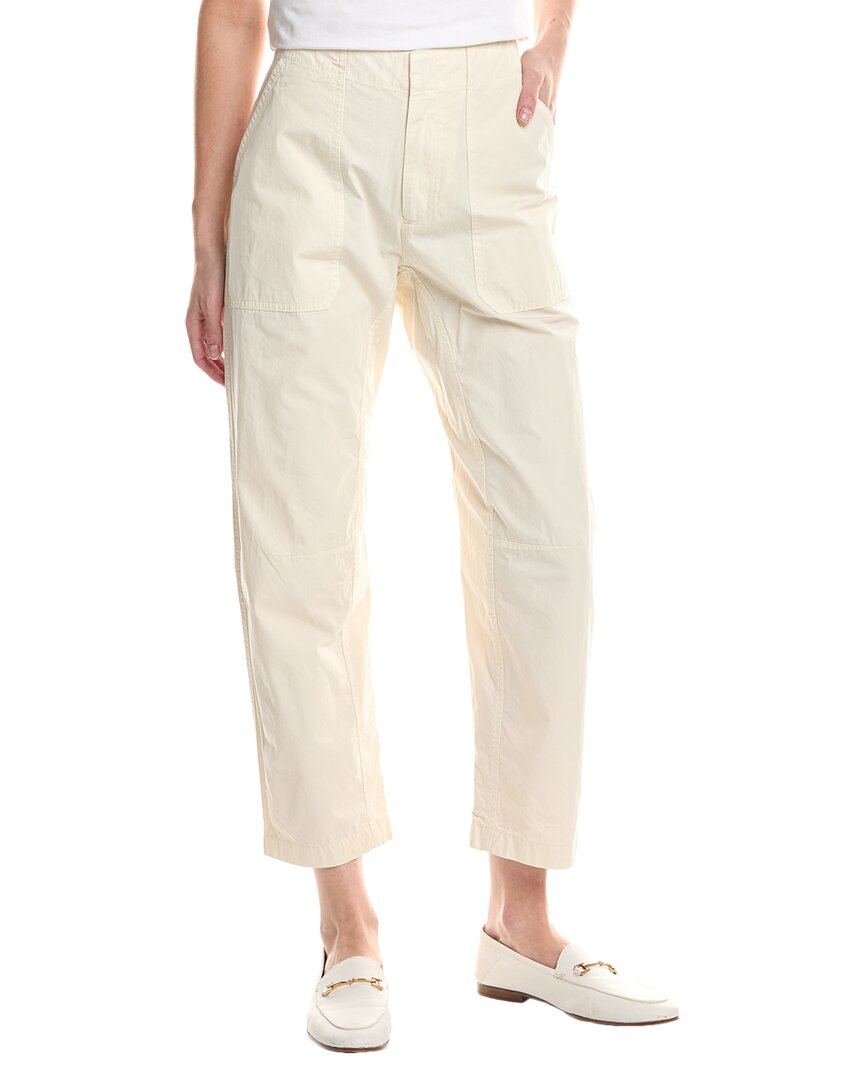 Rag & Bone Solid Straight-leg Pants In Neutral