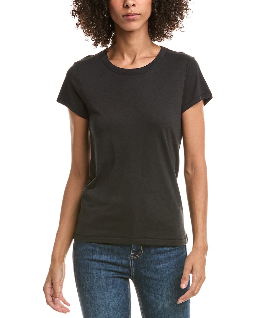 Rag & Bone Core T-shirt In Black