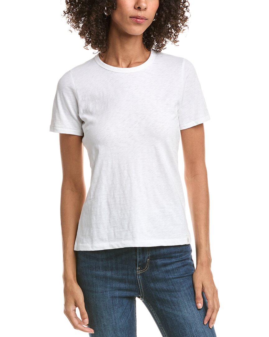 Rag & Bone Core T-shirt In White