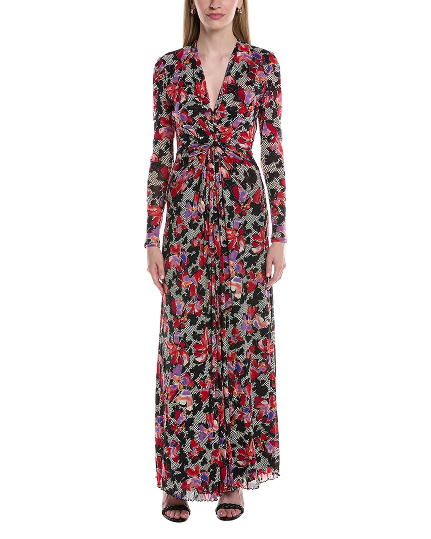 Diane Von Furstenberg Kassia Maxi Dress In Multi