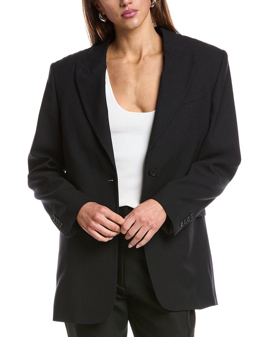 Iro Malone Wool-blend Blazer In Blue