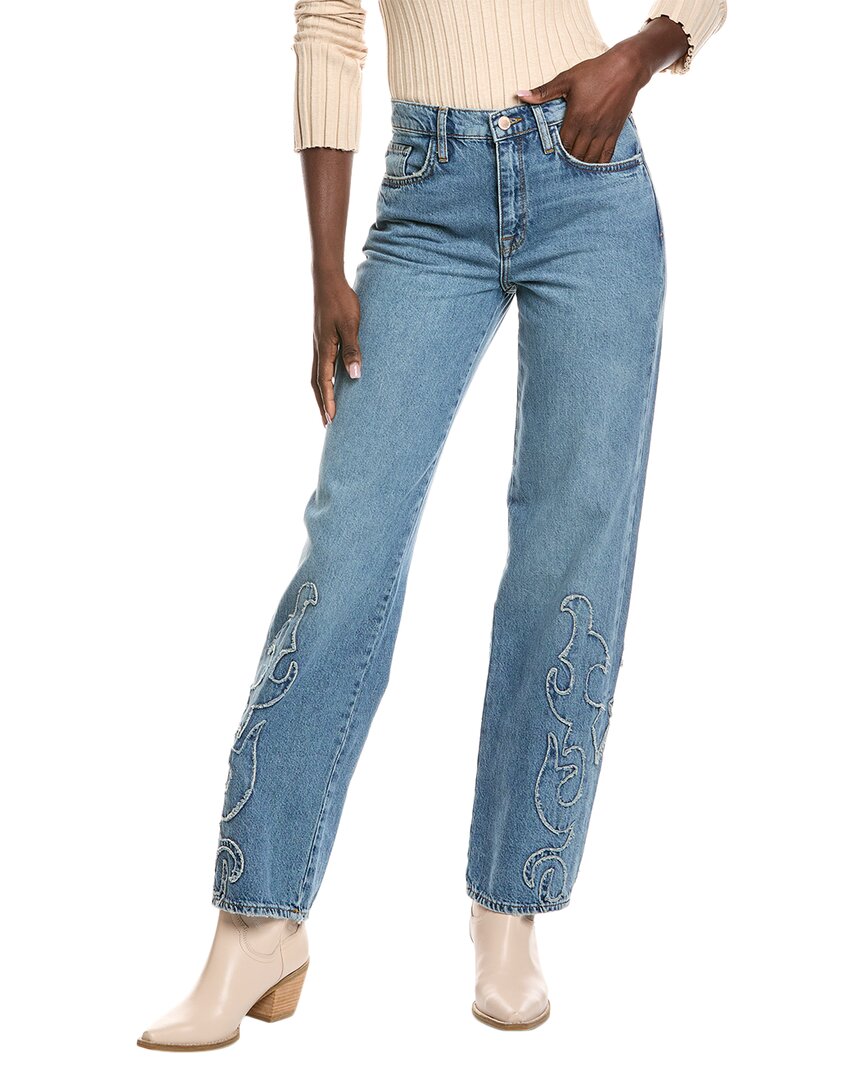 Triarchy Birkin Ranchero Straight Leg Jean In Blue
