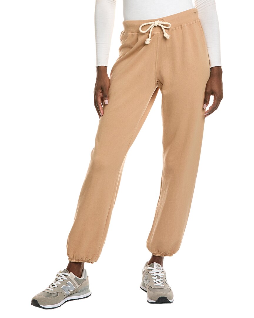 Perfectwhitetee French Terry Jogger Pant In Brown