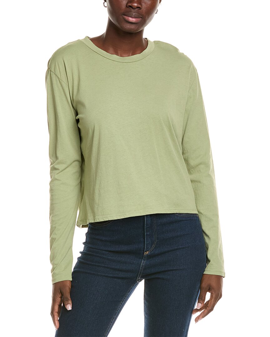 Perfectwhitetee Boxy Crew T-shirt In Green
