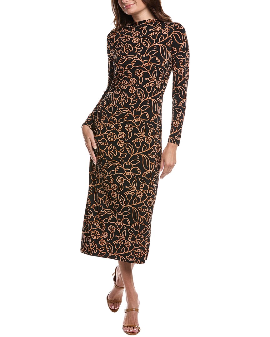 Vince Camuto Printed Maxi Dress In Multi