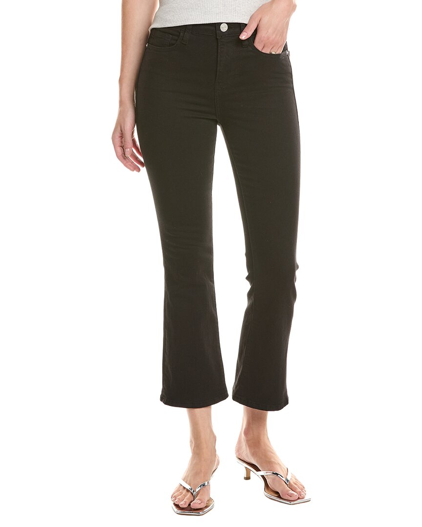 Frame Denim Le Crop Film Noir Mini Boot Jean In Green