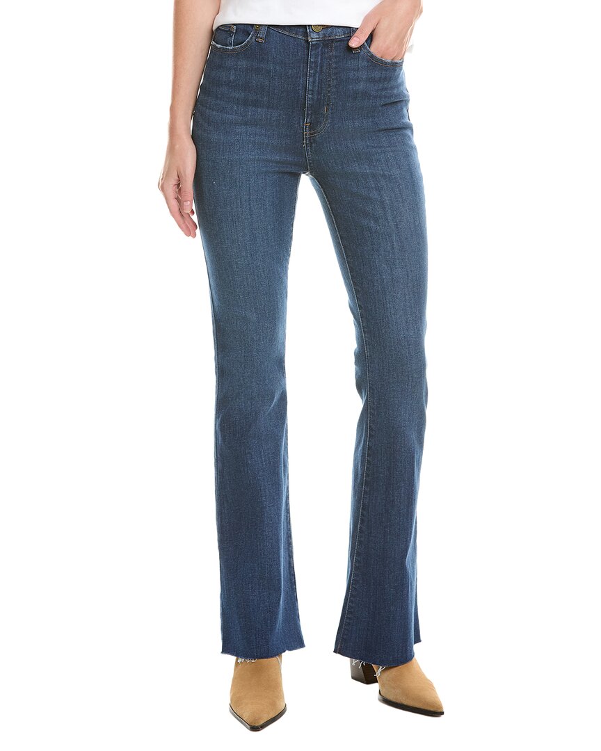 Frame Denim Le Easy Flare Aspire Raw After Jean In Blue