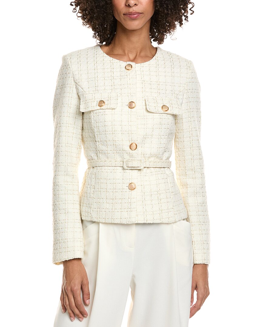 Hl Affair Knit Cardigan In Neutral