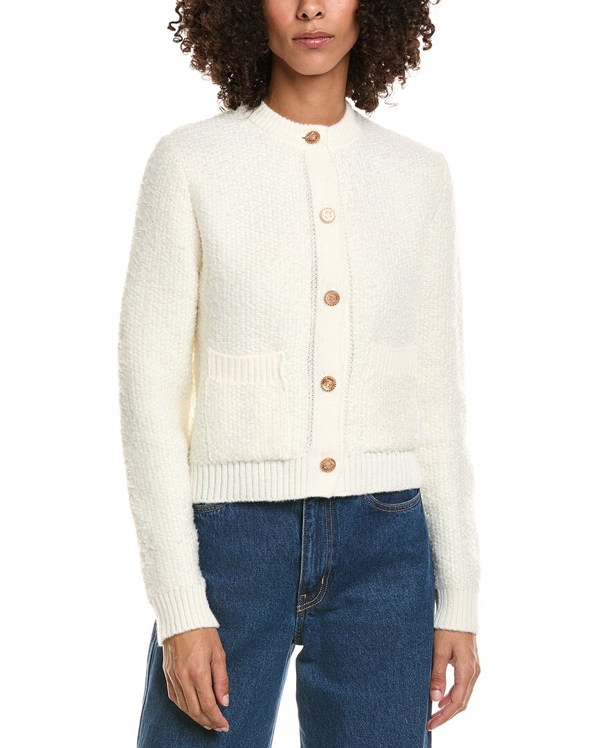 Hl Affair Knit Cardigan In White