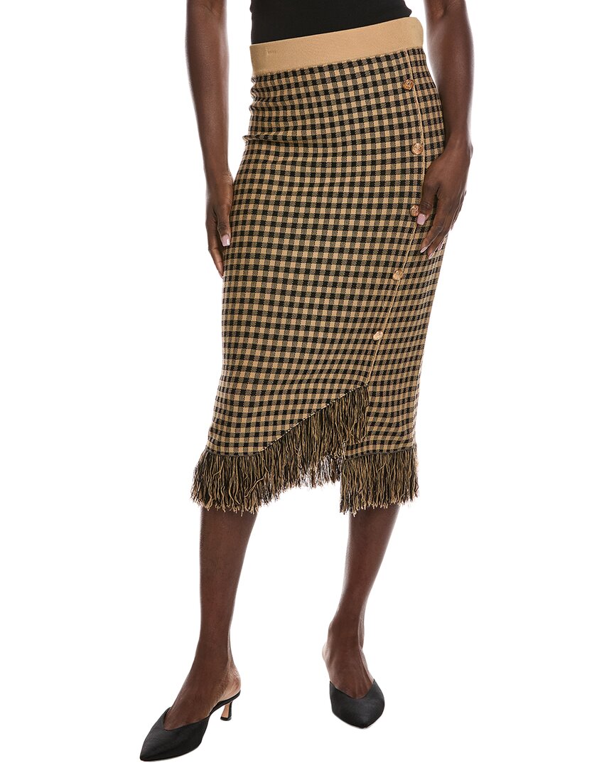 Nanette Lepore Midi Skirt In Brown