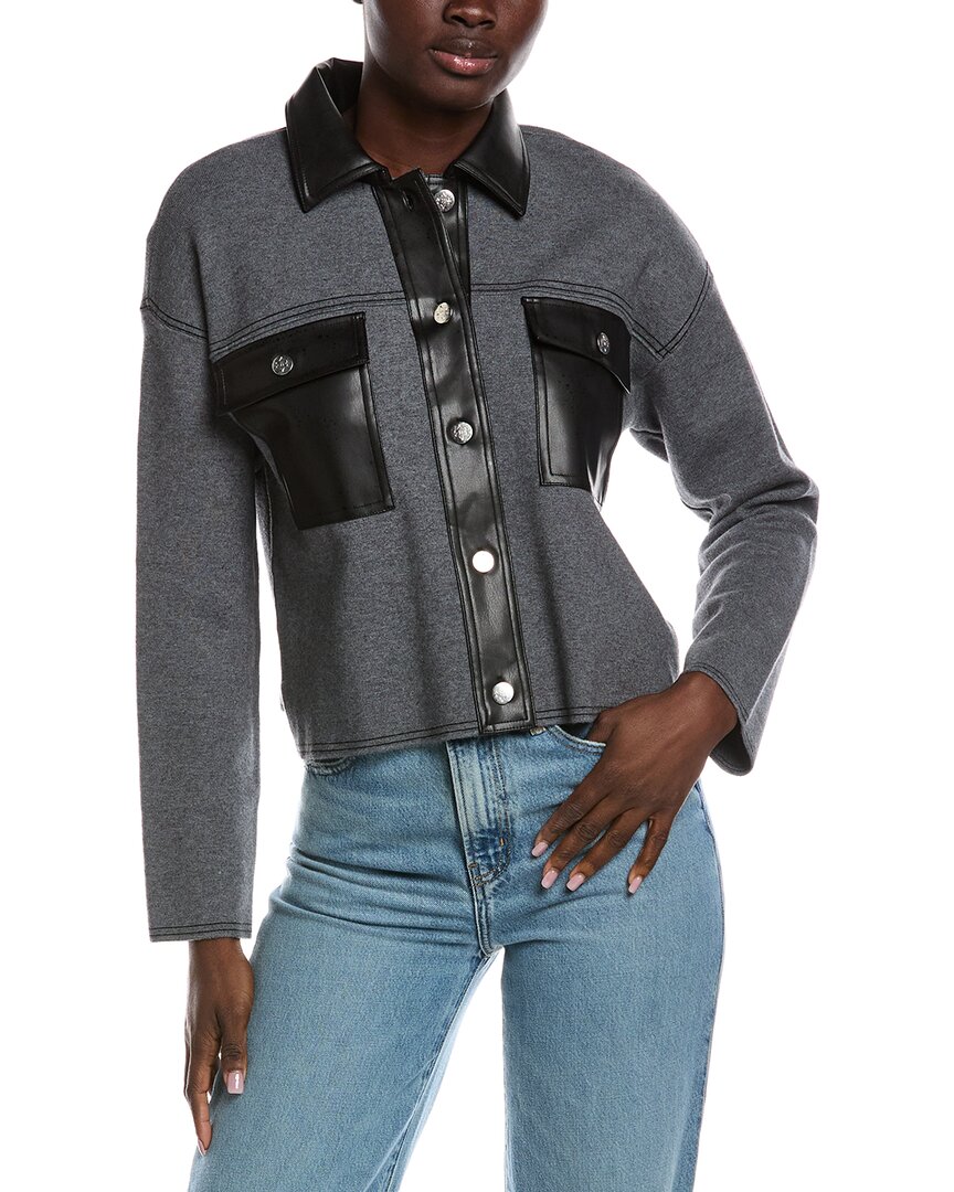 Nanette Lepore Cardigan In Gray