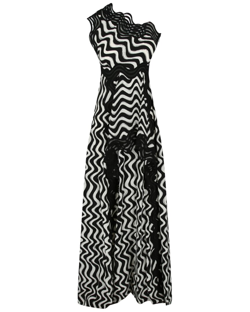 Stella Mccartney Macey Silk Dress In Black