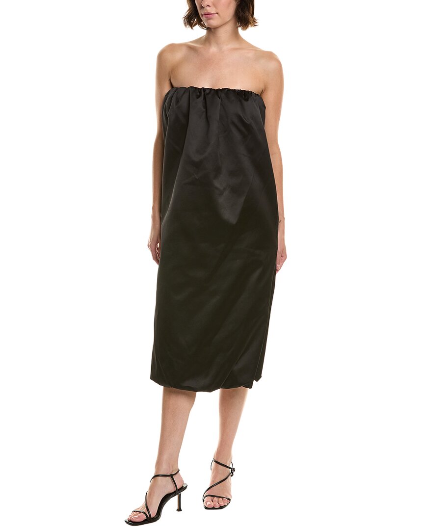 Khaite Midi Dress In Black