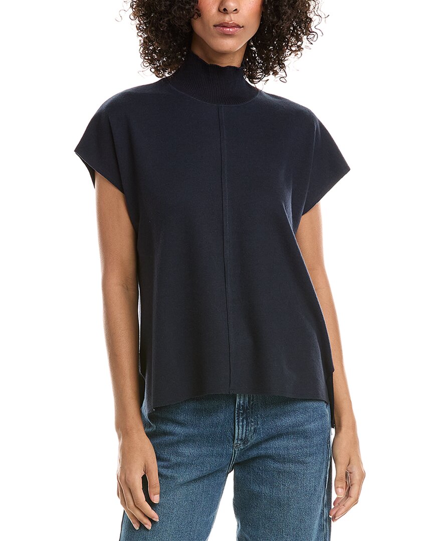Splendid Winslow Mock Neck Pullover In Black