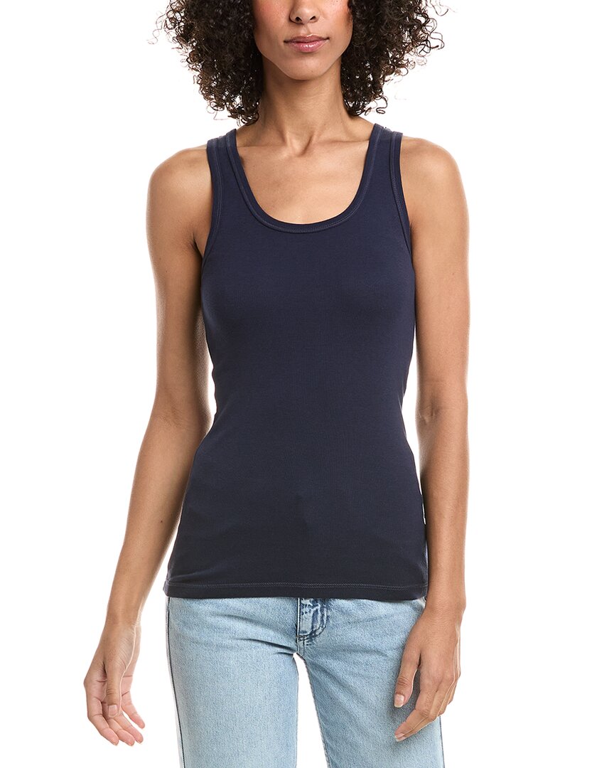 Splendid 1x1 Tank Top In Blue