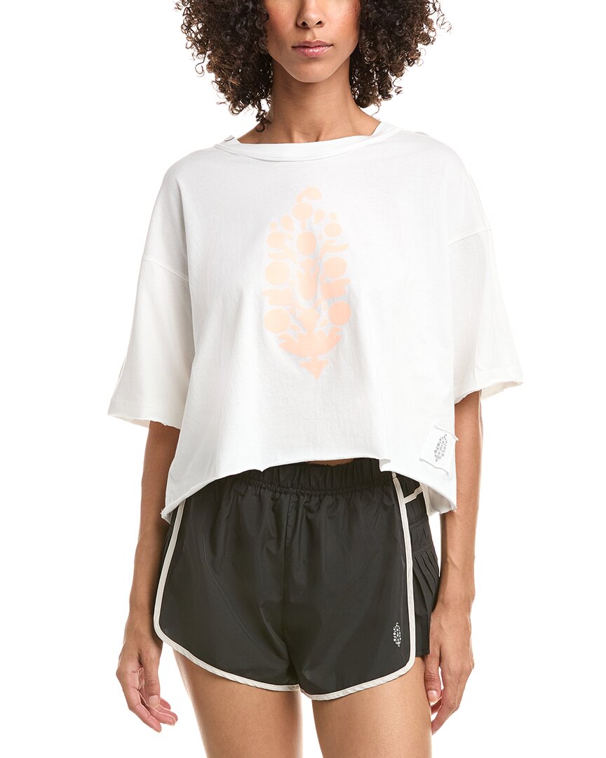 Free People Inspire T-shirt In White