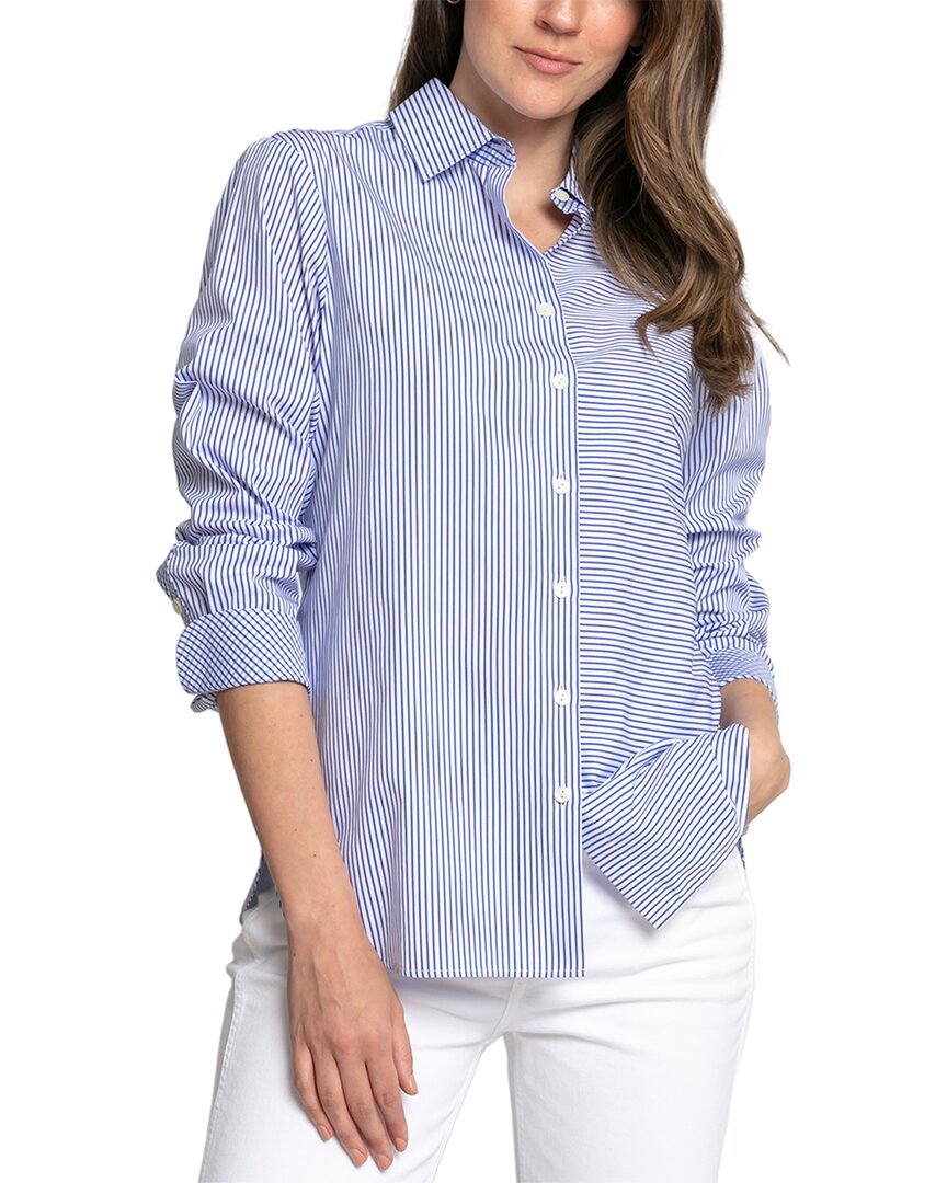 Hinson Wu Margot Shirt In Blue