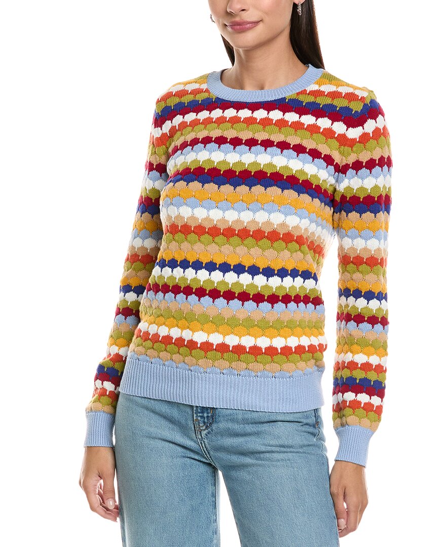 Tyler Boe Tyler Böe Popcorn Knit Sweater In Multi